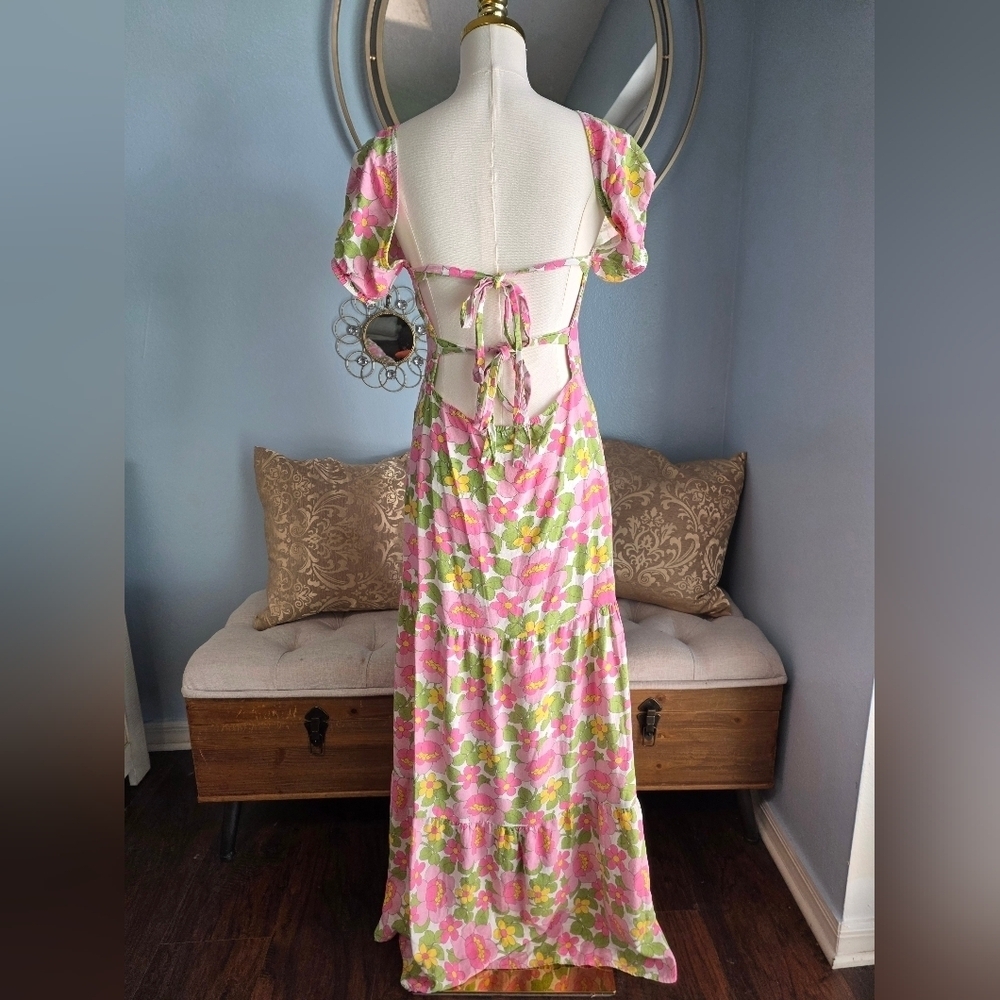 Show Me Your MuMu Cathy Floral Maxi Dress - Picture 4 of 10